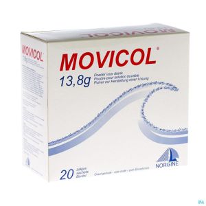 Movicol Impexeco Citron Pdr Sach 20x13,8g Pip