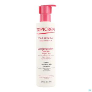 Topicrem Lait Demaquillant Douceur Fl 200ml