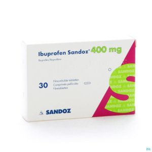 Ibuprofen Sandoz 400mg Comp Pell 30x400mg