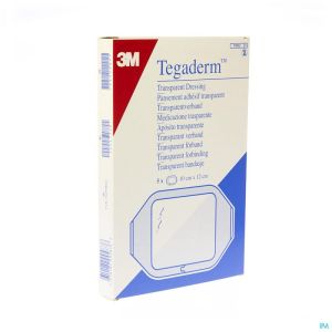 Tegaderm 3m Film Dressing Transp 10x12cm 5 1626p