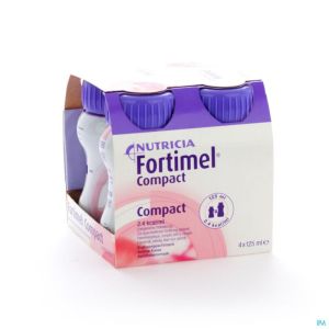 Fortimel Compact Fraise 4x125ml