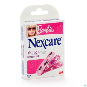 N0920mbw Nexcare Sensitive Assortiment 3 Tailles Barbie Rp