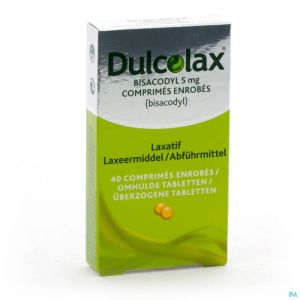 Dulcolax Bisacodyl Drag 40x 5mg