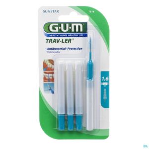 Gum Proxabrush Travel Fine Tap 4 1614