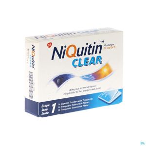 Niquitin Clear Patches 14 X 21mg