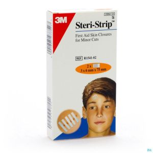 Steri-strip Suture Cutan. St 6x 75mm 2x 5 1541p-2