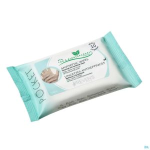 Preven's Lingettes A/septiques Menthe Pocket 1x10