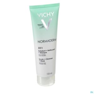 Vichy Normaderm Gel Nettoyant 3en1 125ml