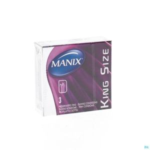 Manix King Size Preservatifs 3
