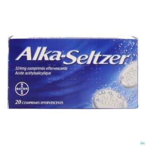 Alka Seltzer 324mg Comp. Eff 20