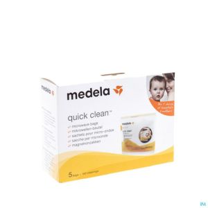 Medela Quick Clean Sach Sterilisat. Micro Ondes 5