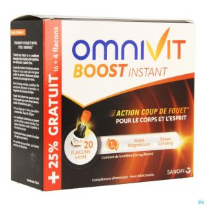 Omnivit Boost Instant Fl 20x15ml