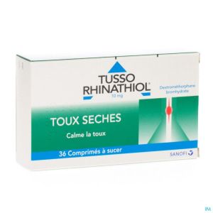 Tusso Rhinathiol 10mg Tabl A Sucer 36