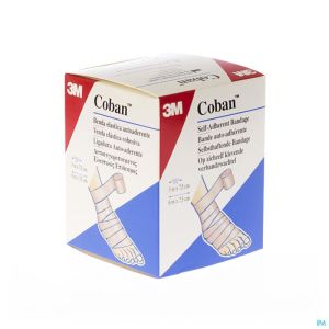 Coban 3m Bandage Elast Tan 7,5cmx4,57m Roul. 1583p