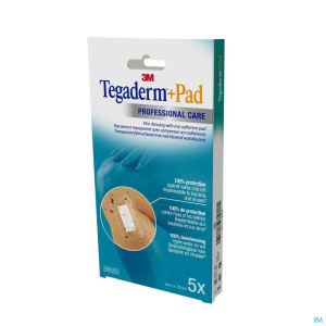 Tegaderm 3m + Pad Film Dressing N/adh 6 X 10cm 5