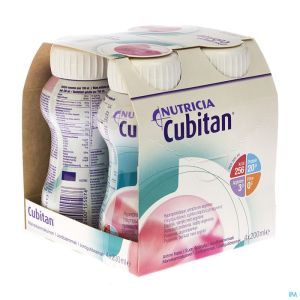 Cubitan Fraise 4x200ml