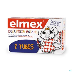 DENTIFRICE ELMEX® ENFANT TUBE 2x50ML