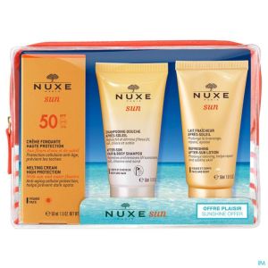 Nuxe Sun Trousse Ip50 Visage 50ml + Mini 2x50ml
