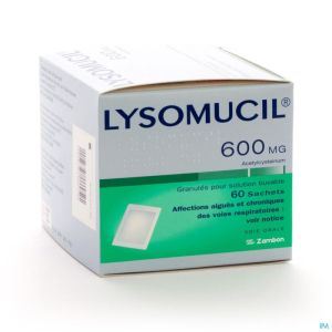 Lysomucil 600 Gran Sach 60 X 600mg