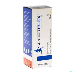 Sportflex 10mg/g Sol Pulv Cutanee 100ml