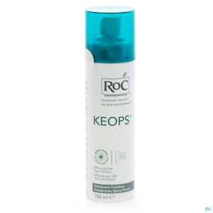 Roc Keops Déo Spray Fraîcheur S/parf P/norm 100ml