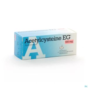 Acetylcysteine Eg 600mg Comp Eff 10x600mg