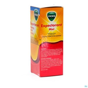 Vicks Expectorant Miel 13,33mg/ml Sirop 180ml