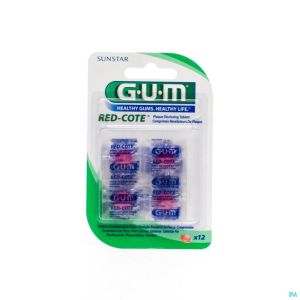 Gum Revelateur Plaque Red Cote Comp 12 824