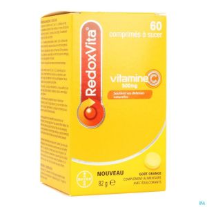 Redoxvita 500mg Orange Comp A Sucer 60