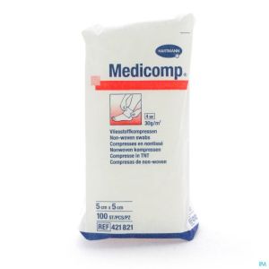 Medicomp Cp N/st 4pl 5x 5cm 100 4218217