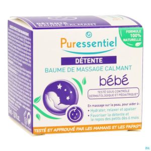 Puressentiel Detente Baume Massage Calm. Bebe 30ml