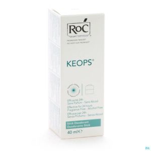 Roc Keops Déo Stick S/alc S/parf P/normale 40ml