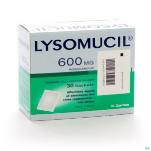 Lysomucil 600 Gran Sach 30 X 600mg