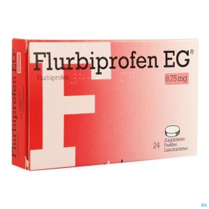 Flurbiprofen Eg 8,75mg Pastilles A Sucer 24