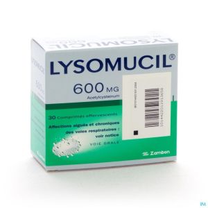 Lysomucil 600 Comp Eff 30 X 600mg