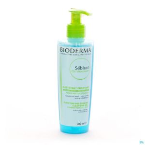 Bioderma Sebium Gel Moussant Peau Grasse 200ml