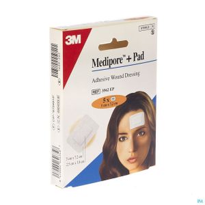 Medipore + Pad 3m 5x 7,2cm 5 3562p