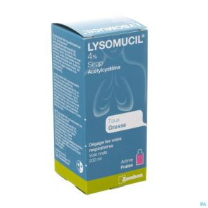 Lysomucil 4% Sirop 200ml