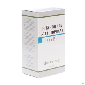 l-tryptophane Natural Energy 500mg Caps 60