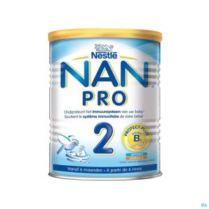 Nan Optipro 2 6-12m Lait De Suite Pdr 800g