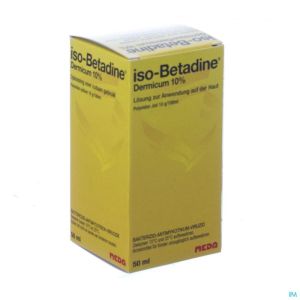 Iso Betadine Dermique 10% Sol Fl 50ml