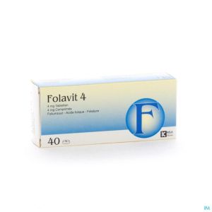 Folavit 4,0mg Tabl 40 X 4,0mg