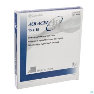 Aquacel ag pans hydrofiber ster  15x15cm  3 403709