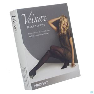 Veinax Mi-bas Microtrans 2 Long Noir Taille 4