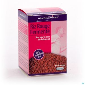 Mannavital Riz Rouge Fermente+co Enzyme Q10