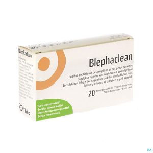 Blephaclean Lingette Nettoyante Impreg.paupiere 20