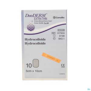 Duoderm Extra Mince Pans Hydro 5cmx10cm 10 H7959