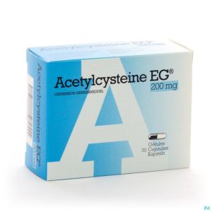 Acetylcysteine Eg Caps 30 X 200mg