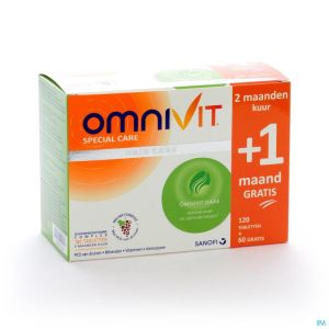 Omnivit Vita Cheveux Tabl 120+60 Gratuit Promo