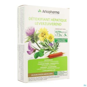 Arkofluide Detoxifiant Hepatique Amp 20x10ml